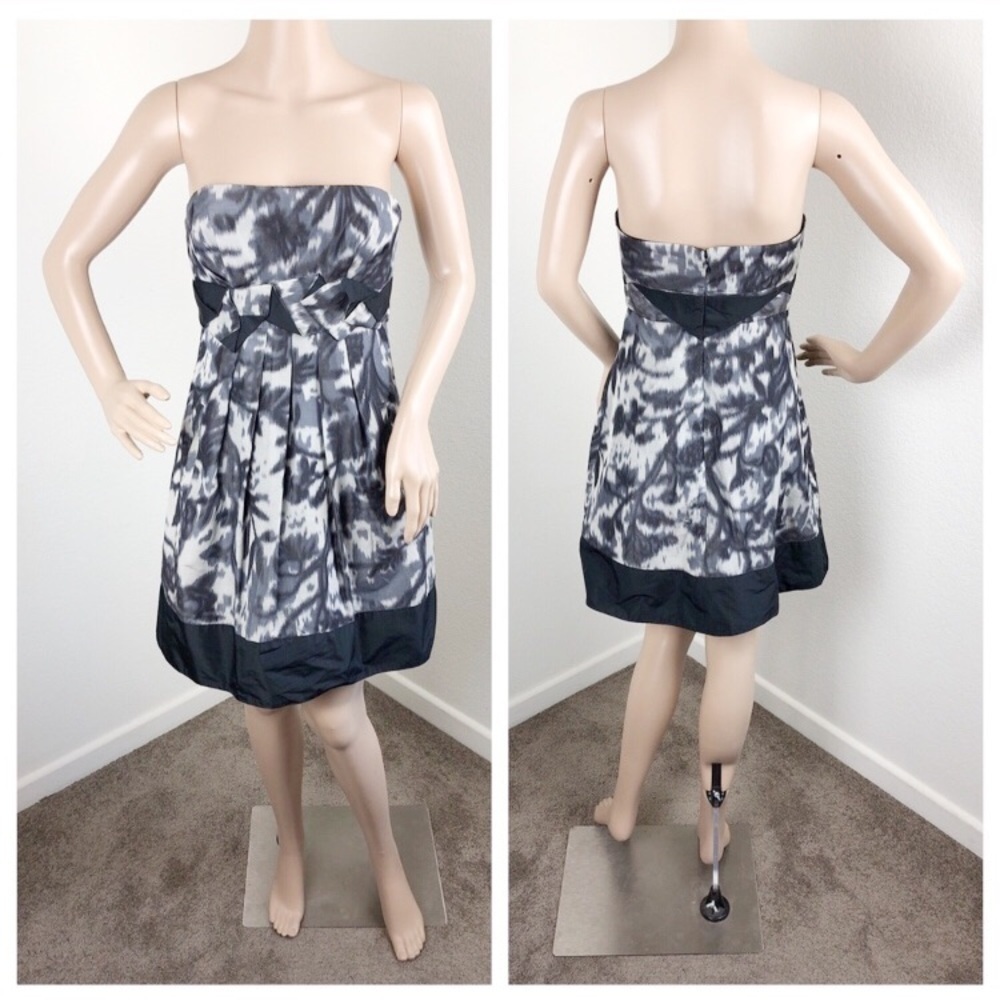 BCBGMaxAzria strapless dress